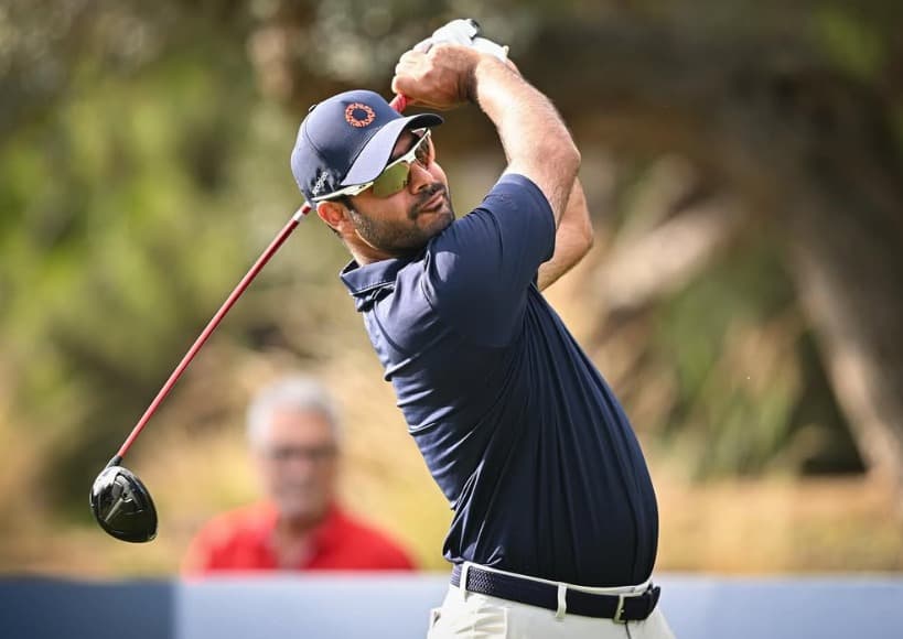 Shubhankar makes cut after spectacular ace at Nexo Championship
