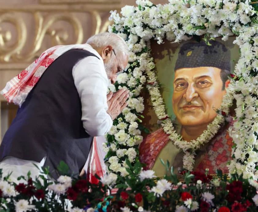 Bhupen Hazarika’s voice carried spirit of Northeast to entire nation: PM Modi