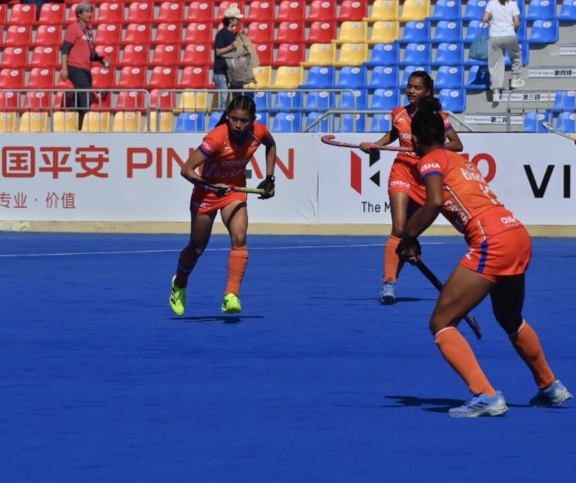 Supriya’s hat-trick powers India into AHF Junior Women’s Asia Cup final