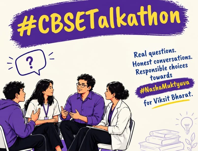 CBSE Talkathon: Experts warn youth against drug myths, urge early reporting