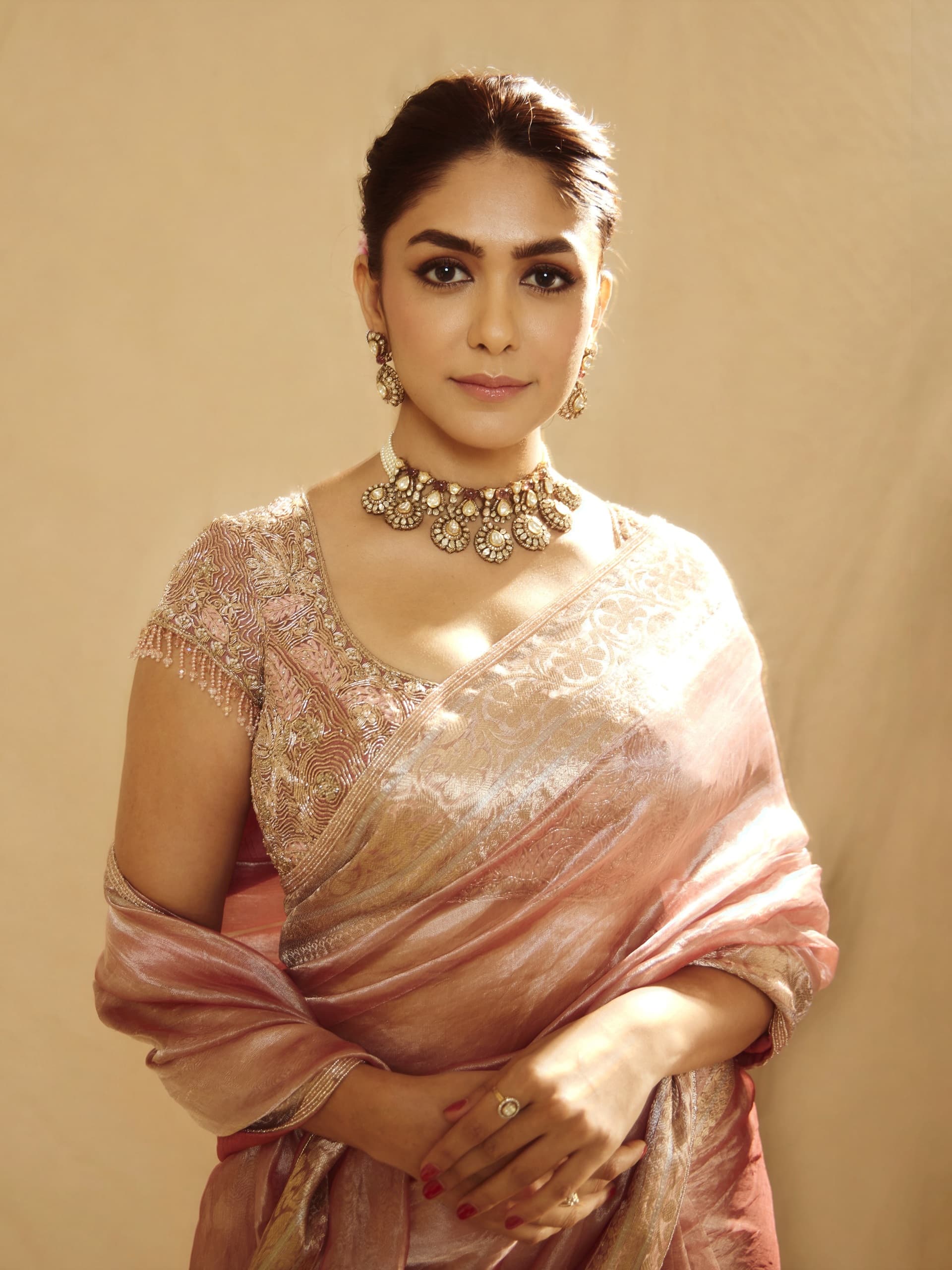 Actress Mrunal Thakur New Glam Stills