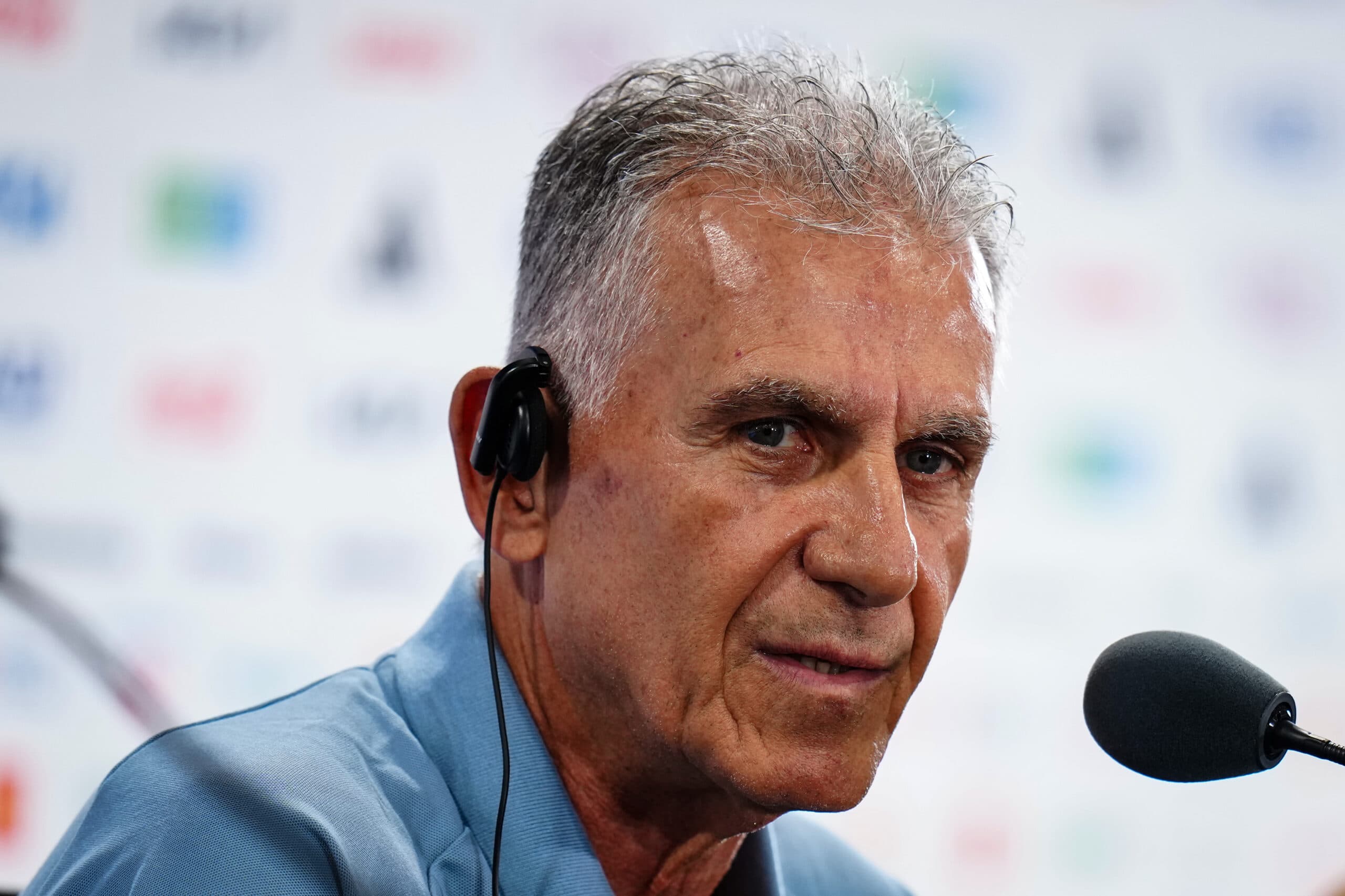 Kansas City: Carlos Queiroz, head coach of Ghana, attends a press conference ahead of the round of 32 match between Colombia and Ghana at the FIFA World Cup 2026 in Kansas City, the United States, July 2, 2026. (Photo: Xinhua via IANS)