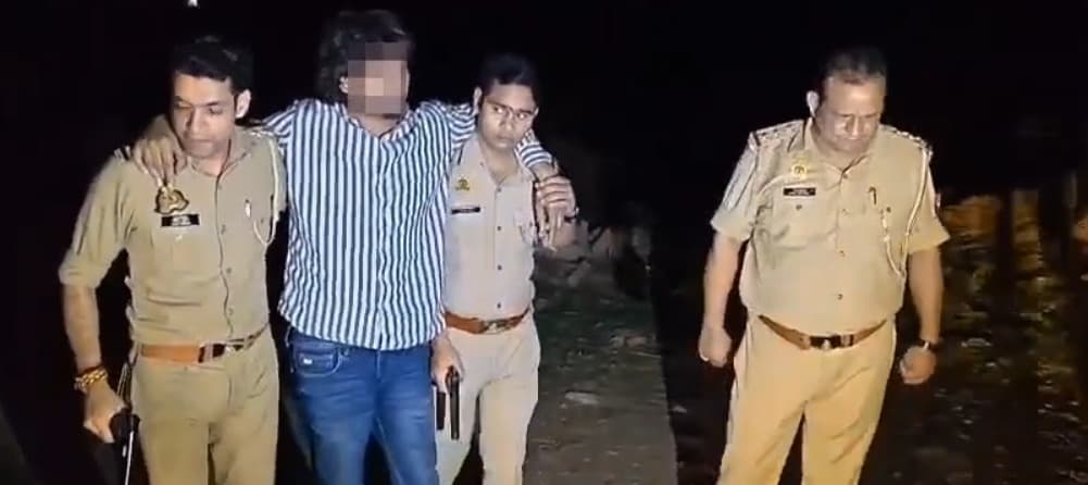 UP: Five robbers arrested after encounter in Hapur, one sustains bullet injury