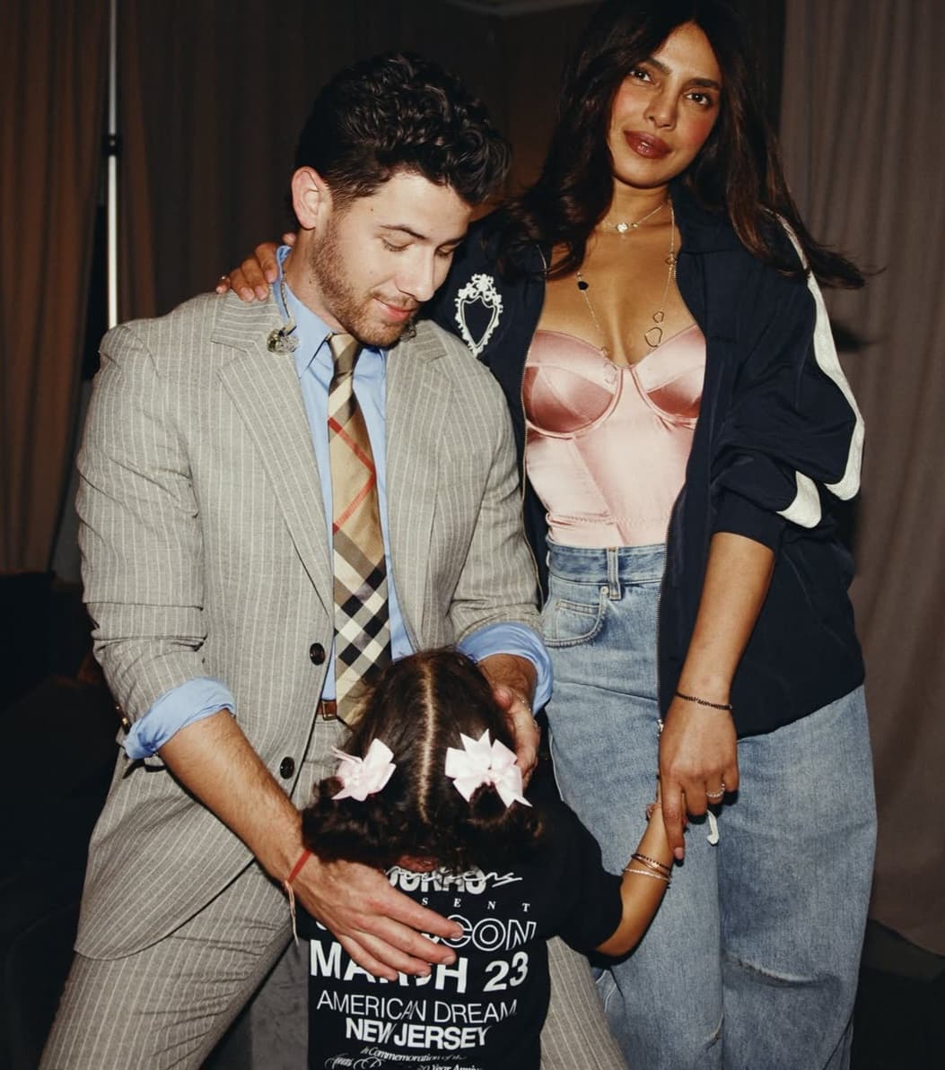 Nick Jonas gives a glimpse of life lately with Priyanka Chopra, Malti Marie and his Jonas Brothers tour