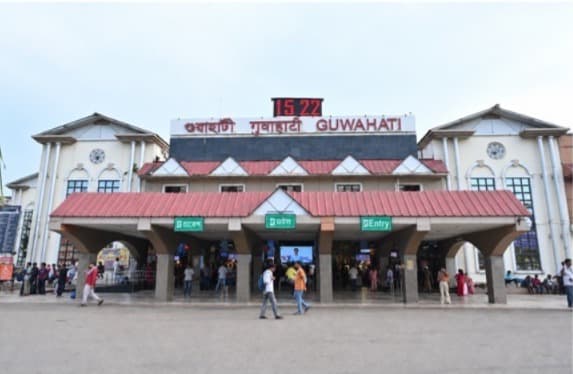 NFR undertakes major infrastructure projects in Guwahati as station handles over 50K passengers daily
