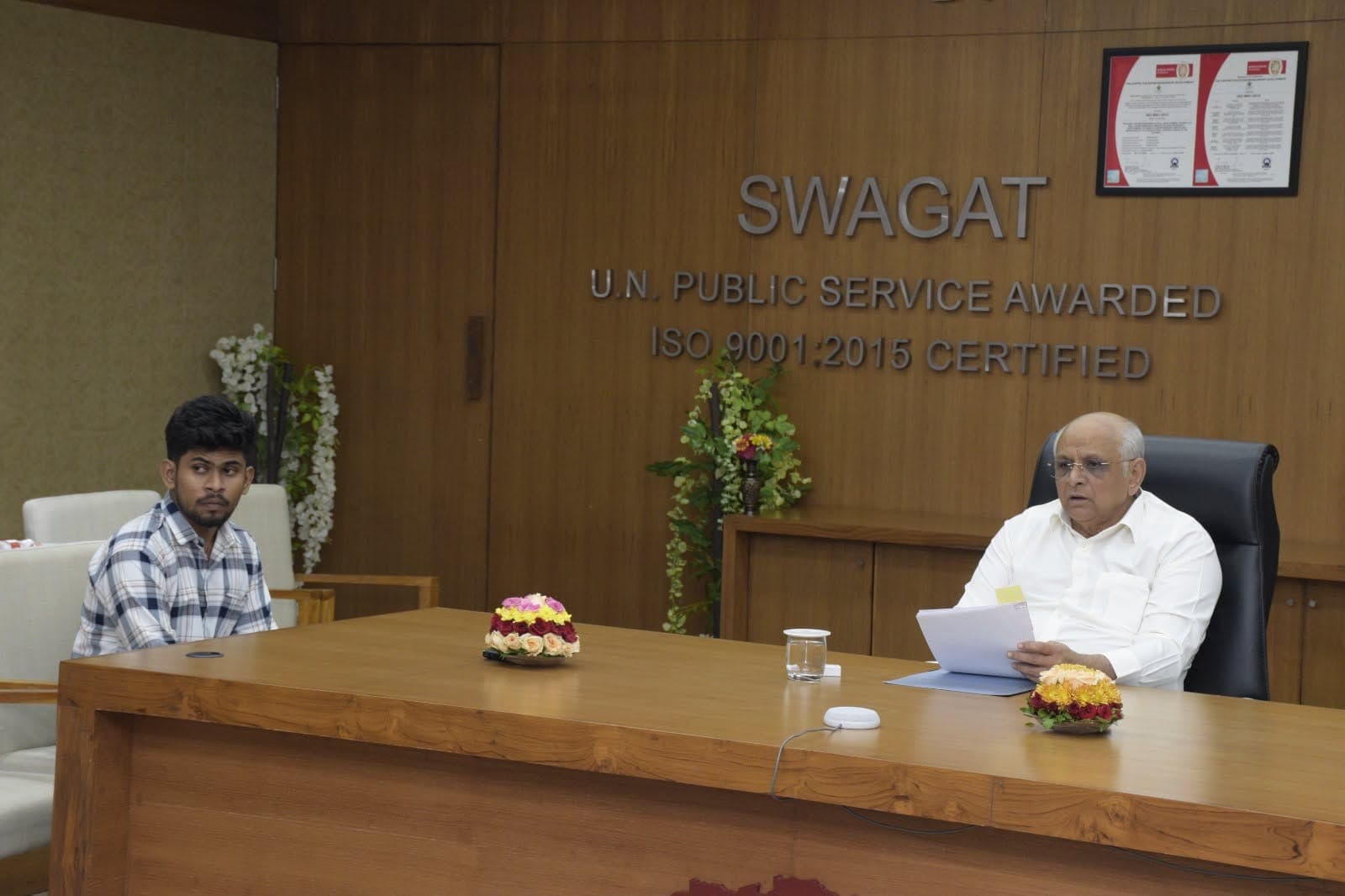 Gujarat CM approves Rs 99.5 lakh road project after tribal villager’s ‘SWAGAT’ grievance