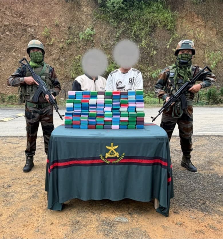 Assam Rifles seize heroin worth Rs 5.07 crore, arrest two Myanmar nationals in Mizoram