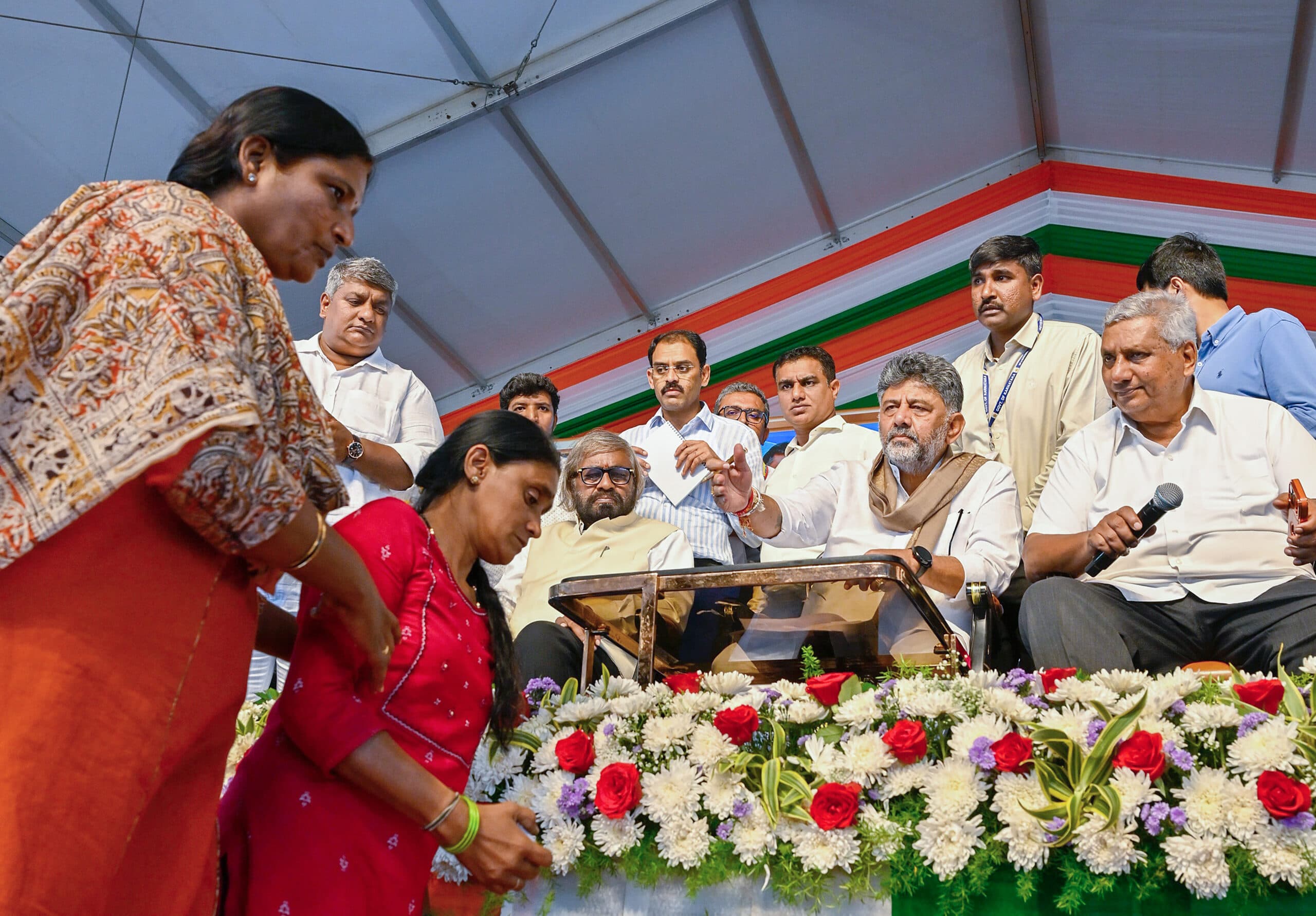 Mysuru: CM DK Shivakumar Holds ‘Government at Your Doorstep’ Programme #Gallery